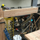 Construction on the Framework building proceeds.